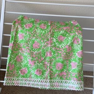 Lilly Pulitzer Sunnyside Lion Skirt
